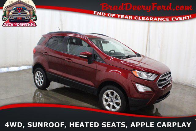 used 2022 Ford EcoSport car, priced at $17,876