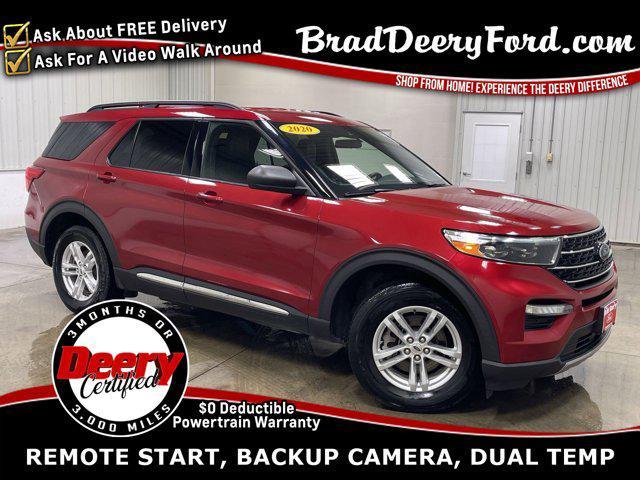 used 2020 Ford Explorer car, priced at $23,867