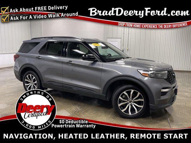 used 2022 Ford Explorer car, priced at $38,312