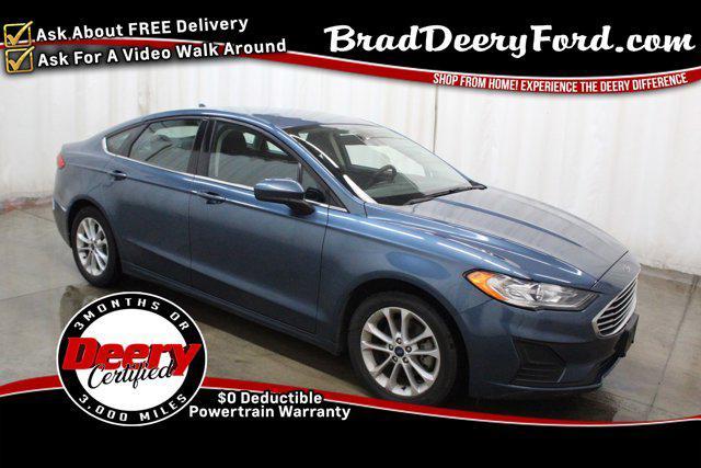 used 2019 Ford Fusion car, priced at $15,596