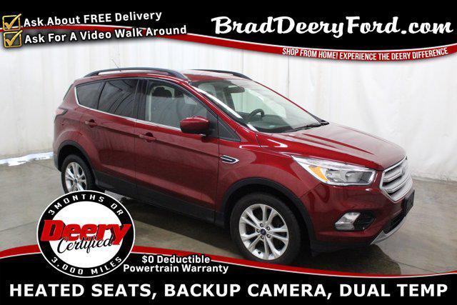 used 2018 Ford Escape car, priced at $13,956