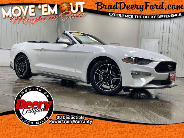 used 2022 Ford Mustang car, priced at $24,683