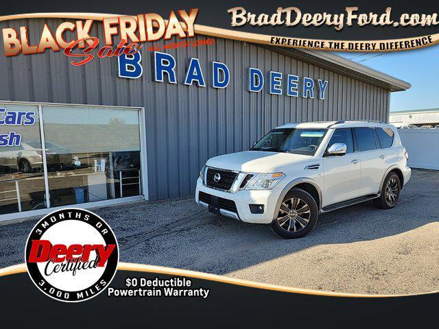 used 2017 Nissan Armada car, priced at $22,380