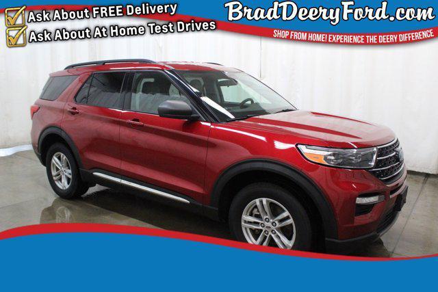 used 2022 Ford Explorer car, priced at $32,028