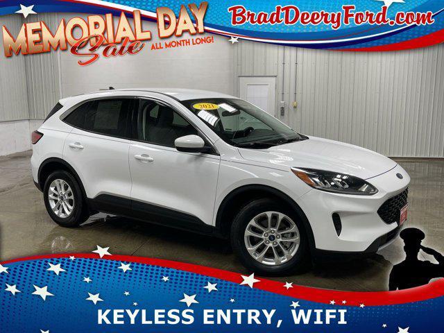 used 2021 Ford Escape car, priced at $18,896