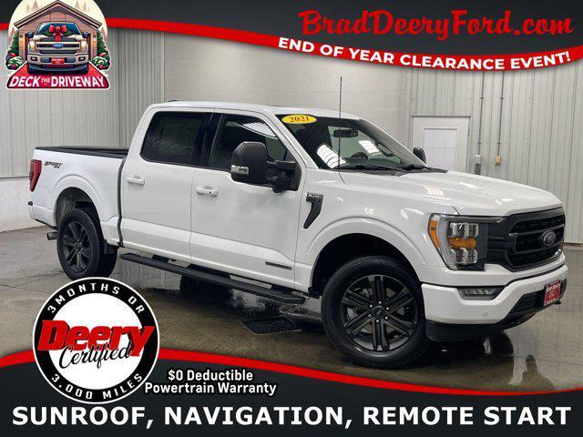 used 2021 Ford F-150 car, priced at $37,629