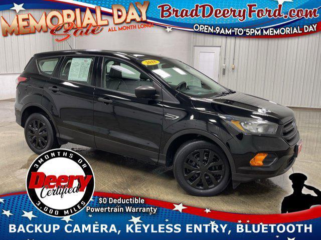 used 2018 Ford Escape car, priced at $13,693