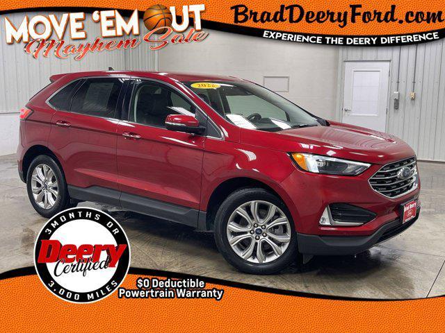 used 2022 Ford Edge car, priced at $24,712