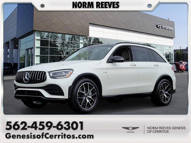 used 2020 Mercedes-Benz AMG GLC 43 car, priced at $45,995