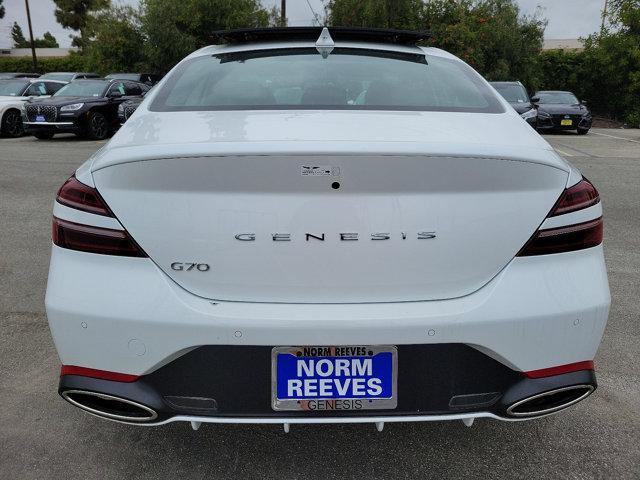 new 2024 Genesis G70 car, priced at $47,940