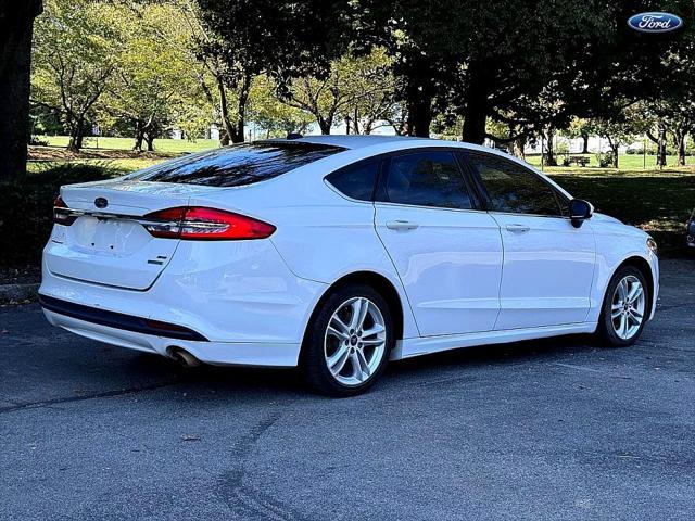 used 2018 Ford Fusion car, priced at $8,555