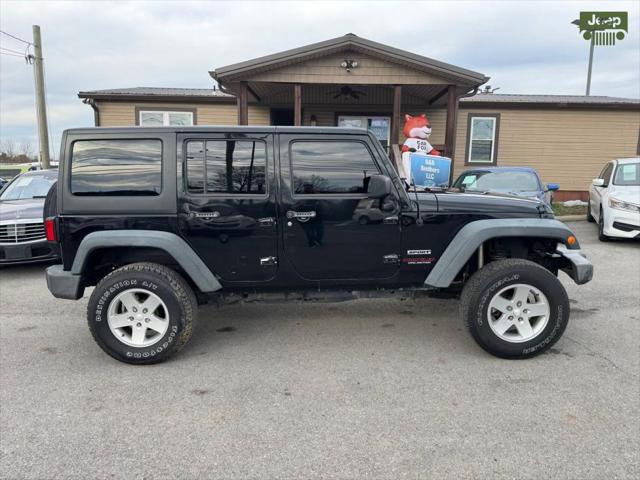used 2014 Jeep Wrangler Unlimited car, priced at $13,999