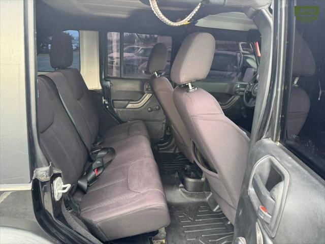 used 2014 Jeep Wrangler Unlimited car, priced at $13,999