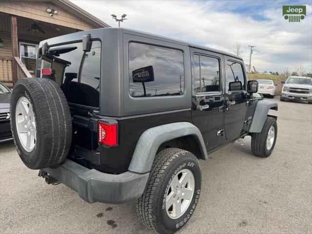 used 2014 Jeep Wrangler Unlimited car, priced at $13,999