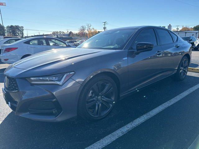 used 2021 Acura TLX car, priced at $26,750