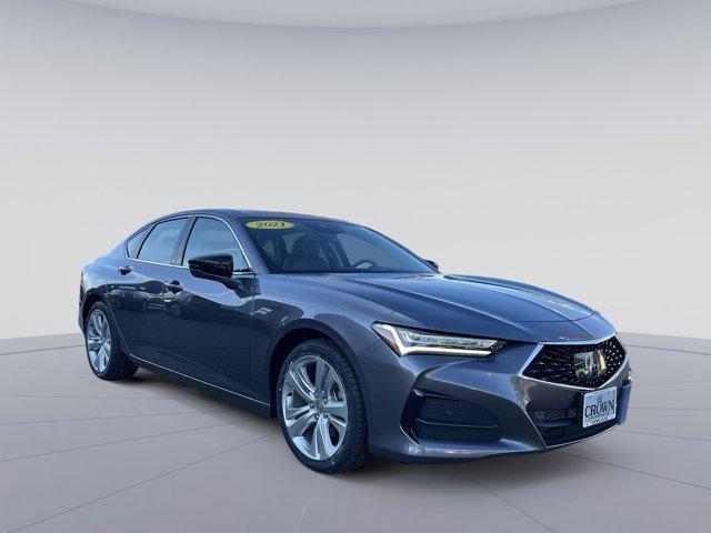 used 2021 Acura TLX car, priced at $26,800