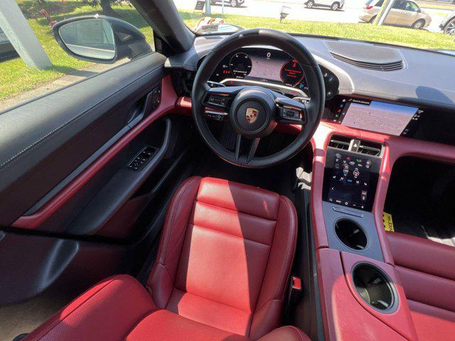 used 2022 Porsche Taycan car, priced at $58,500