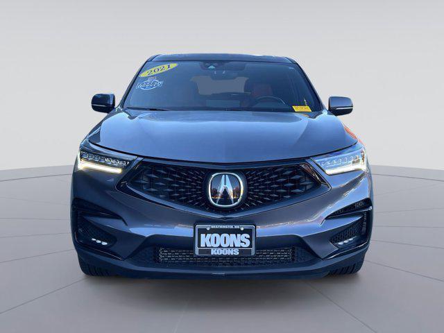 used 2021 Acura RDX car, priced at $35,200