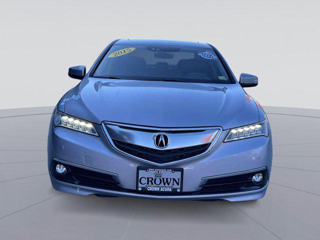 used 2015 Acura TLX car, priced at $14,000