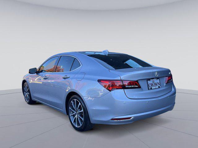 used 2015 Acura TLX car, priced at $14,000