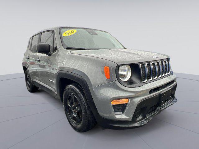 used 2021 Jeep Renegade car, priced at $15,800