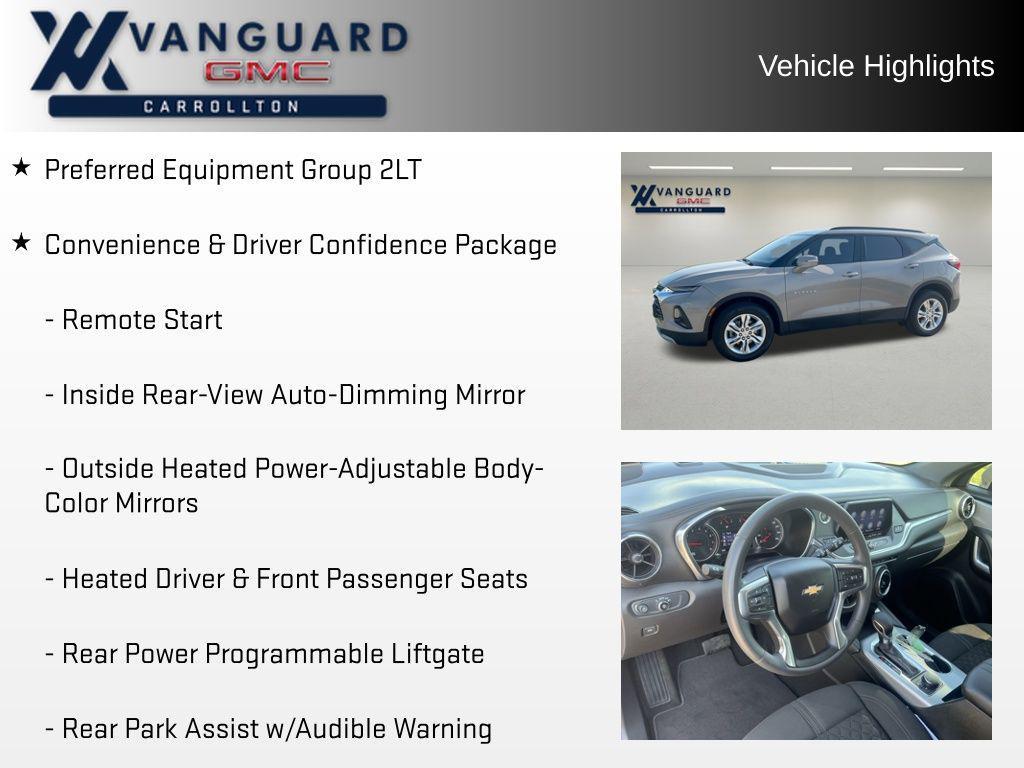 used 2021 Chevrolet Blazer car, priced at $17,786