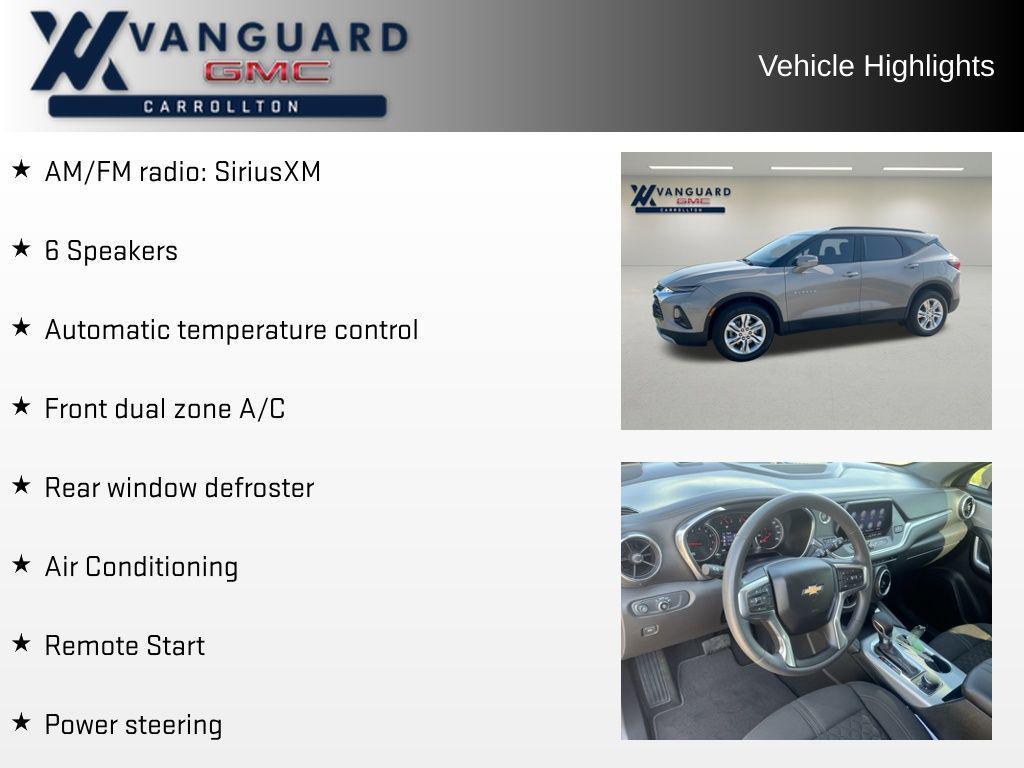 used 2021 Chevrolet Blazer car, priced at $17,786