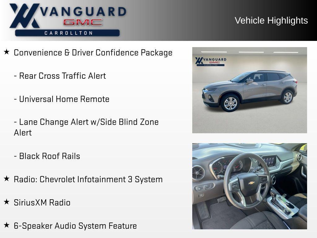 used 2021 Chevrolet Blazer car, priced at $17,786