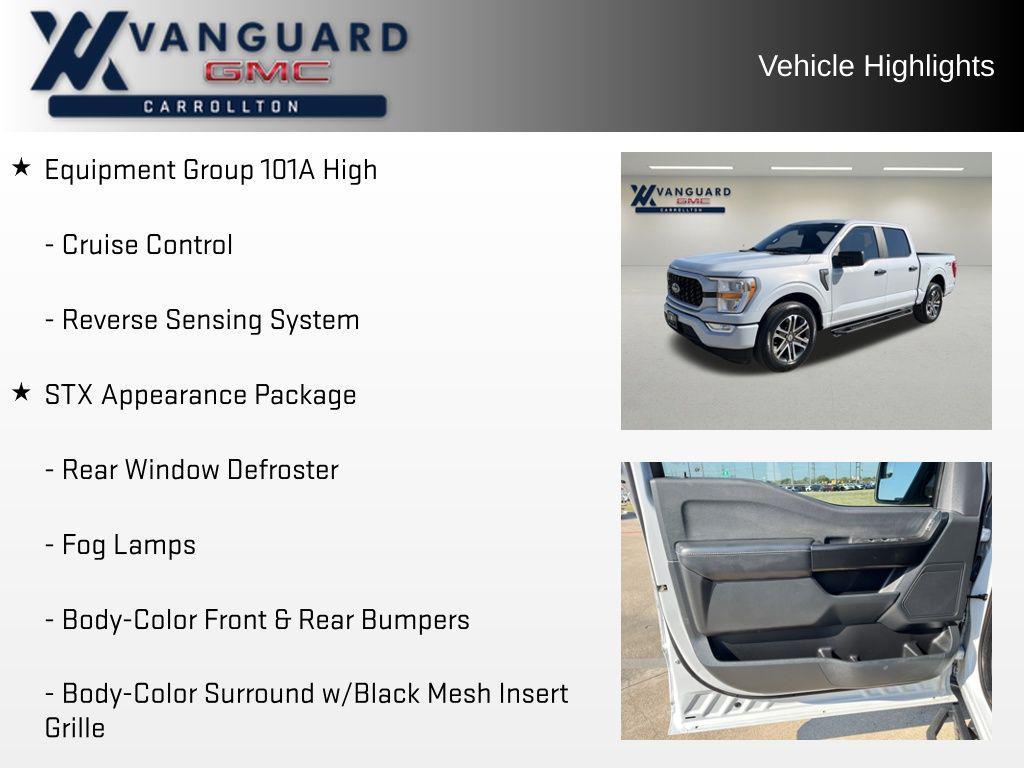 used 2021 Ford F-150 car, priced at $21,994