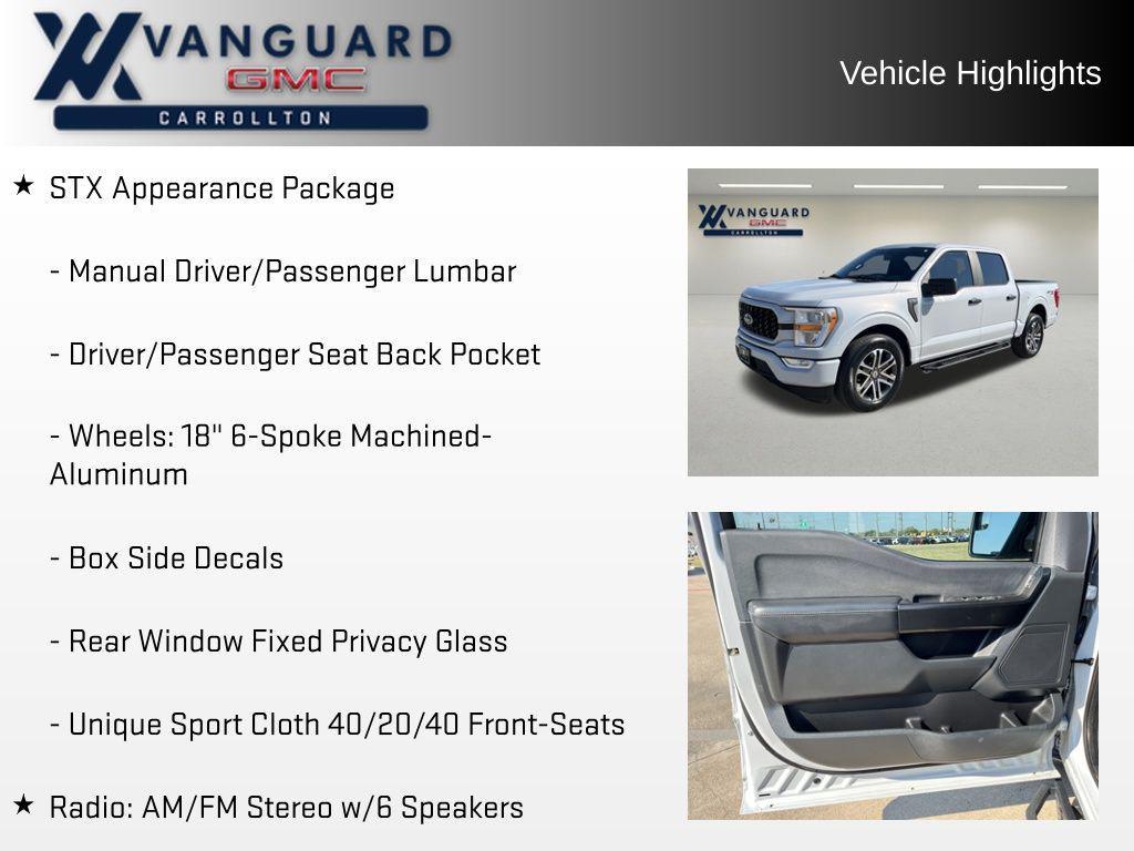 used 2021 Ford F-150 car, priced at $21,994