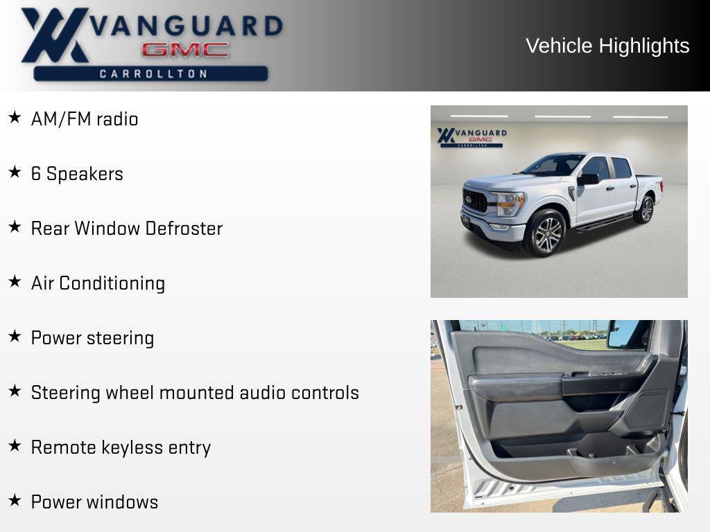 used 2021 Ford F-150 car, priced at $21,994