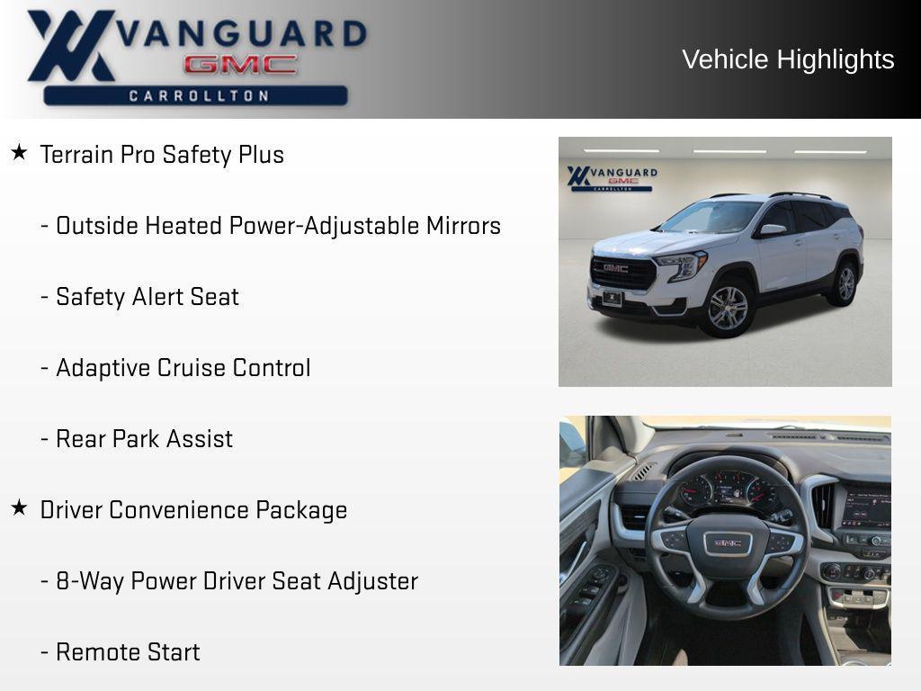 used 2023 GMC Terrain car, priced at $19,267