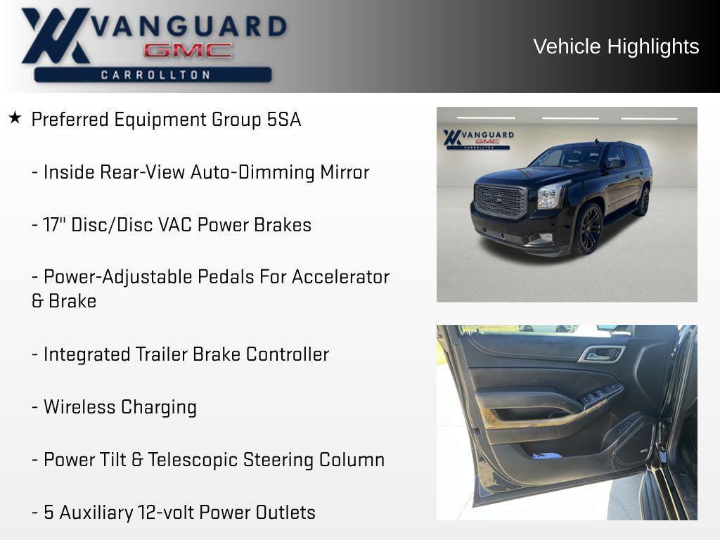 used 2017 GMC Yukon car, priced at $19,494