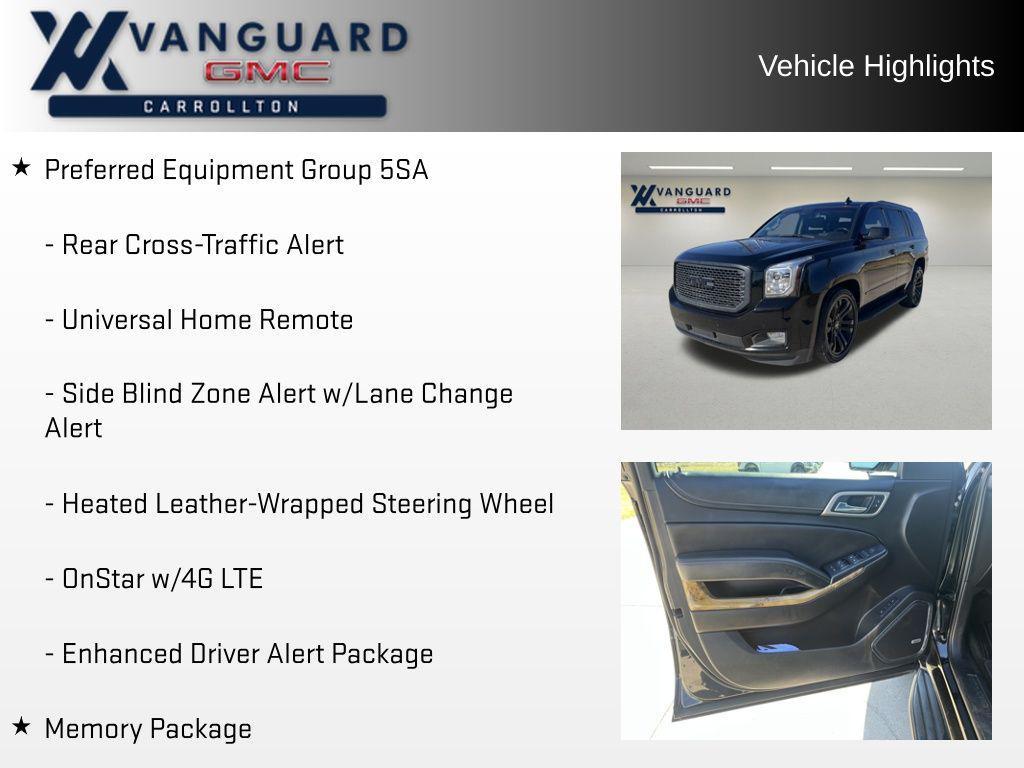 used 2017 GMC Yukon car, priced at $19,494