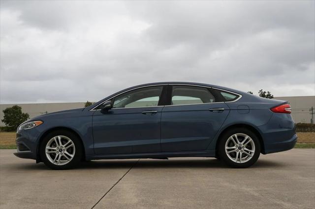 used 2018 Ford Fusion car, priced at $13,889