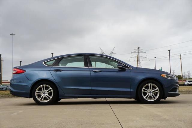 used 2018 Ford Fusion car, priced at $13,889