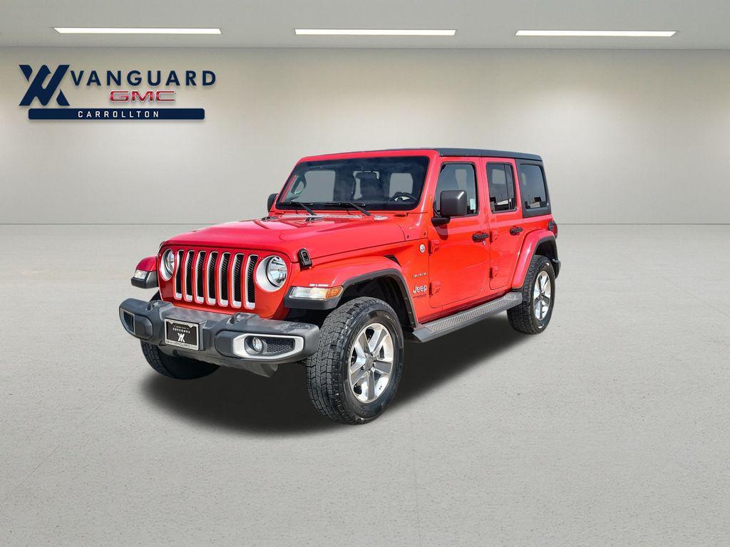 used 2020 Jeep Wrangler Unlimited car, priced at $17,569