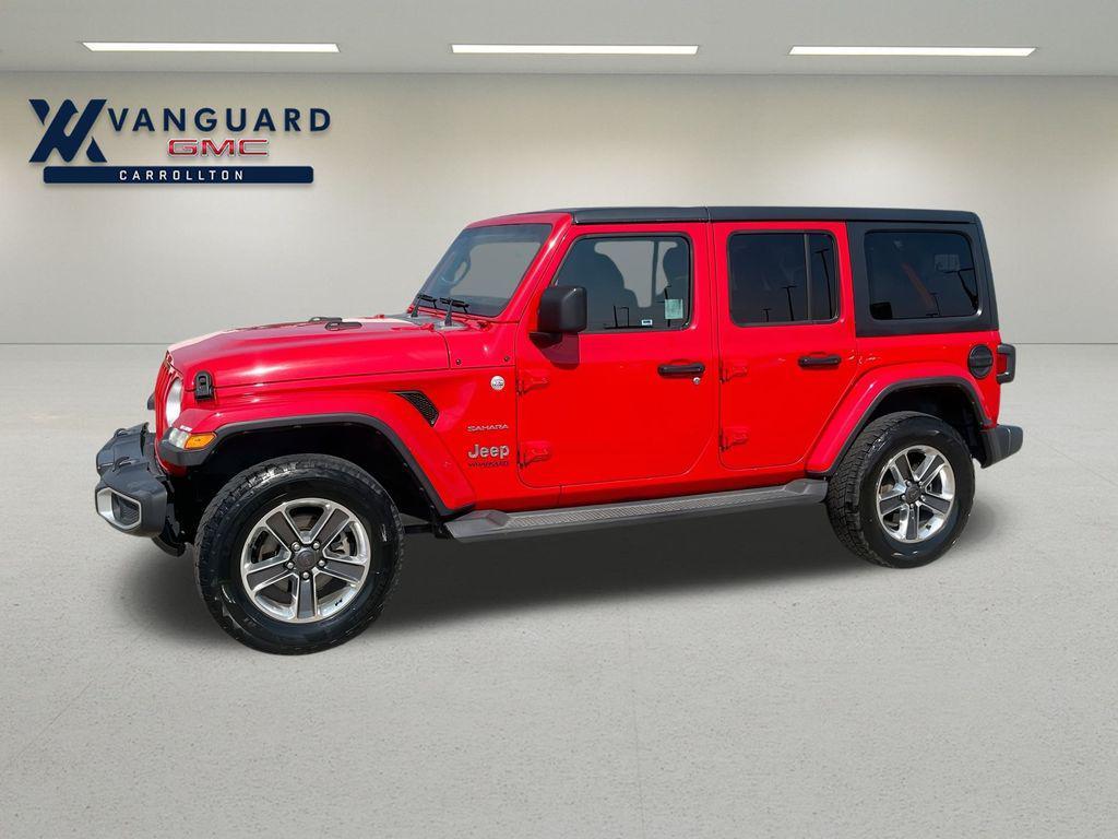used 2020 Jeep Wrangler Unlimited car, priced at $18,894