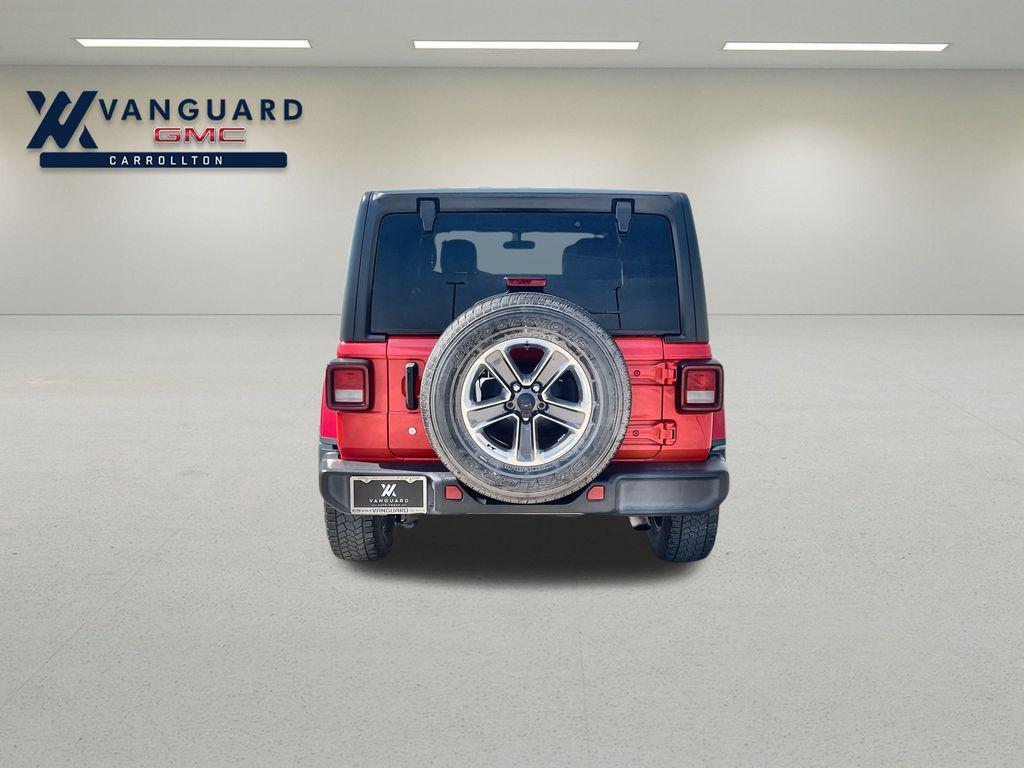 used 2020 Jeep Wrangler Unlimited car, priced at $17,569