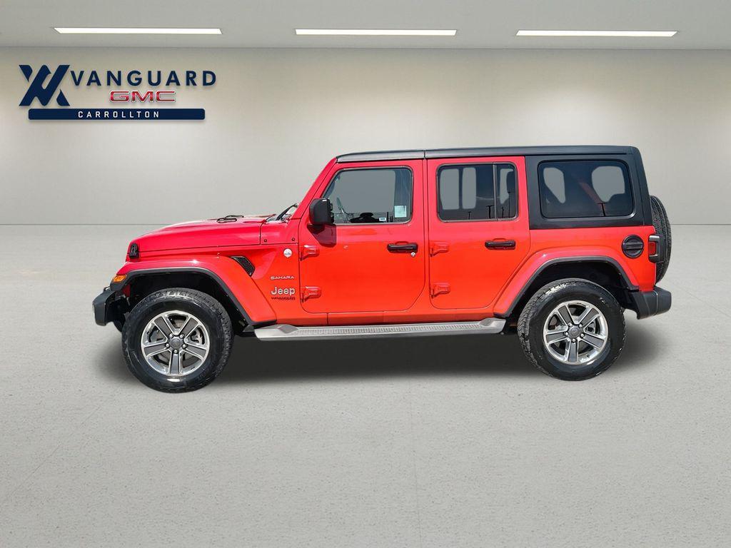 used 2020 Jeep Wrangler Unlimited car, priced at $17,569