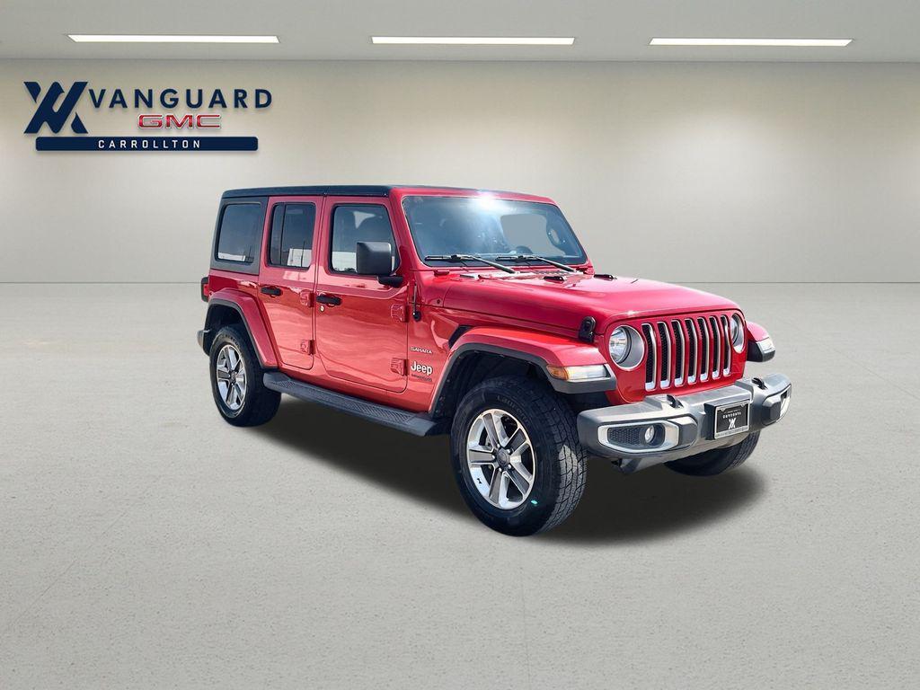 used 2020 Jeep Wrangler Unlimited car, priced at $17,569