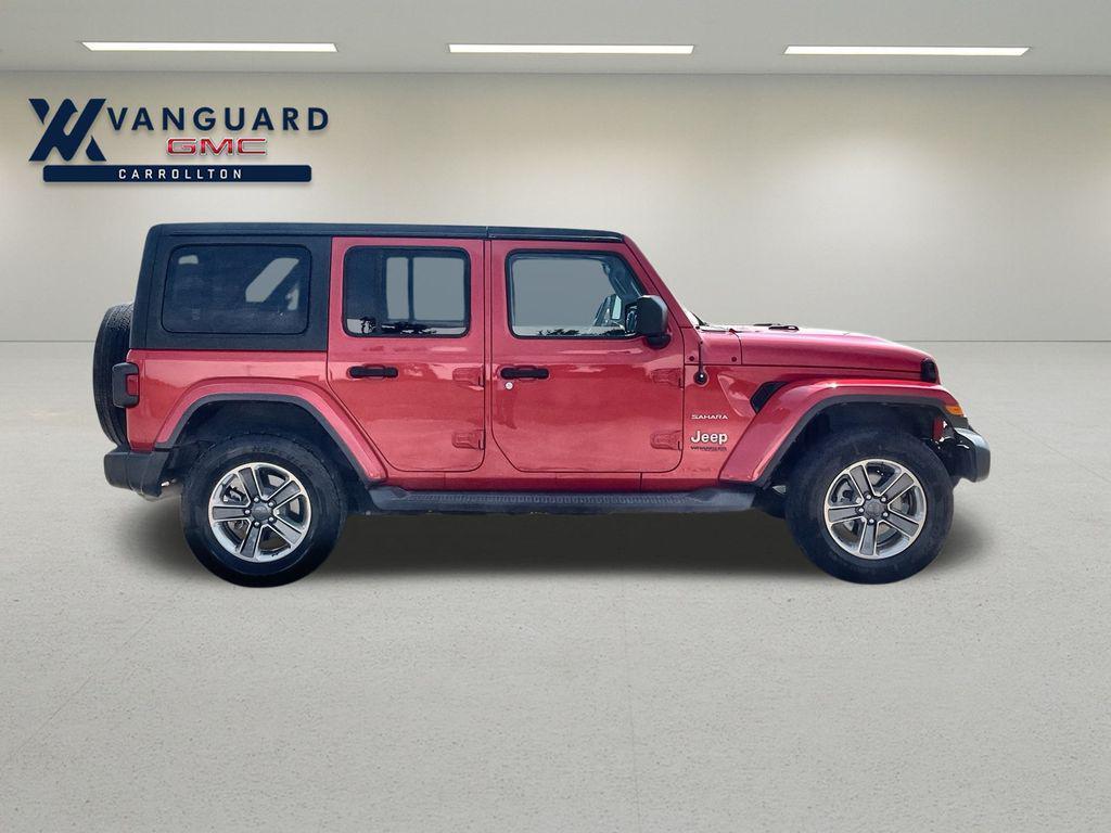 used 2020 Jeep Wrangler Unlimited car, priced at $17,569
