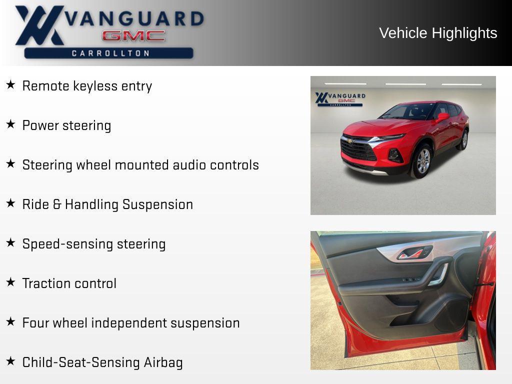 used 2021 Chevrolet Blazer car, priced at $17,263