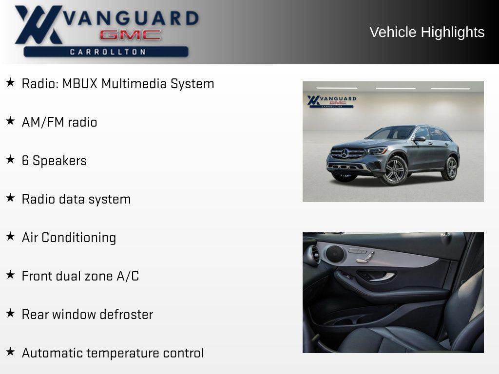 used 2021 Mercedes-Benz GLC 300 car, priced at $28,997