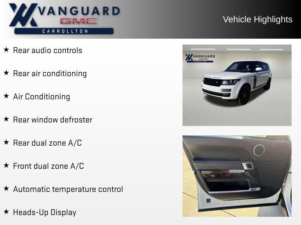 used 2017 Land Rover Range Rover car, priced at $29,894