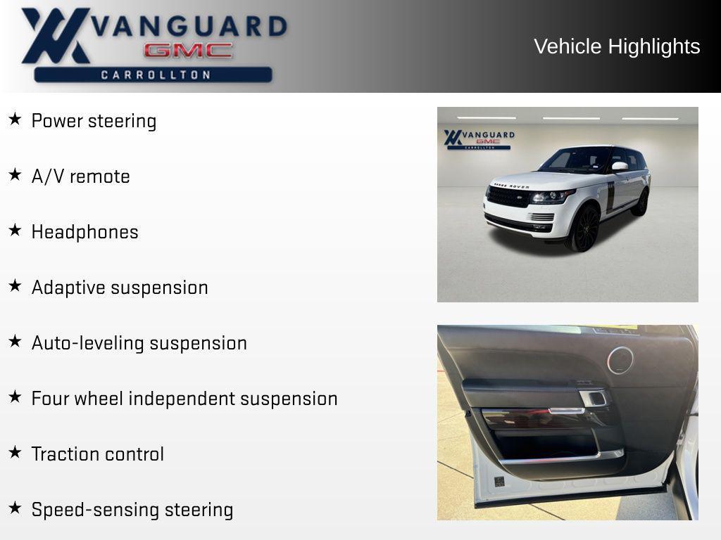 used 2017 Land Rover Range Rover car, priced at $29,894