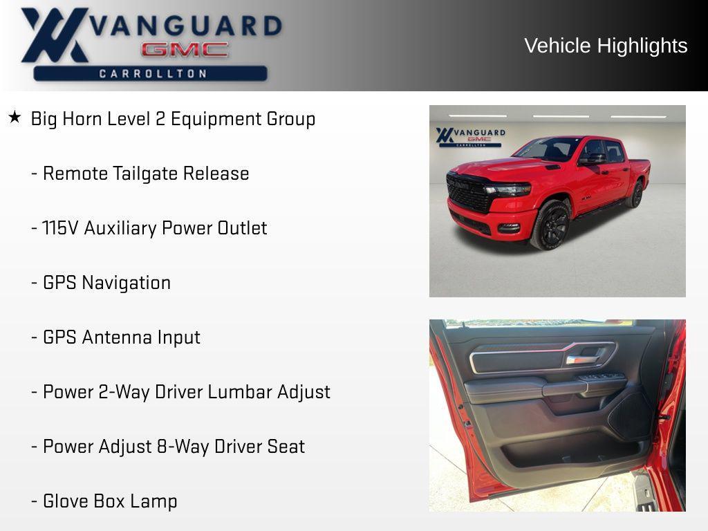used 2025 Ram 1500 car, priced at $43,996