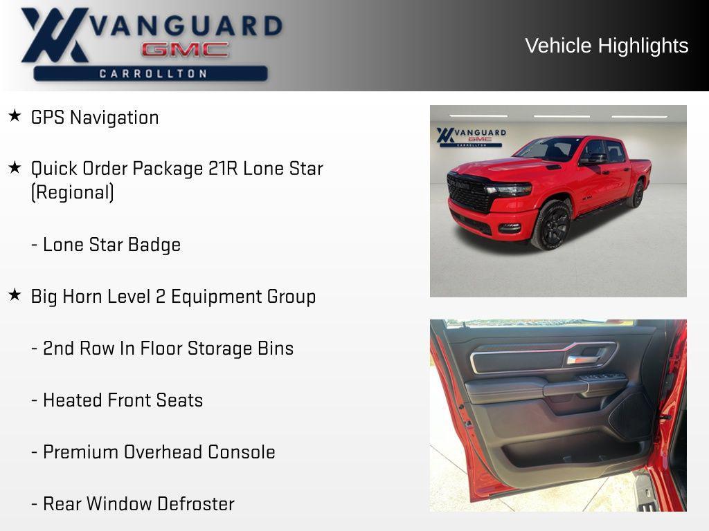 used 2025 Ram 1500 car, priced at $43,996