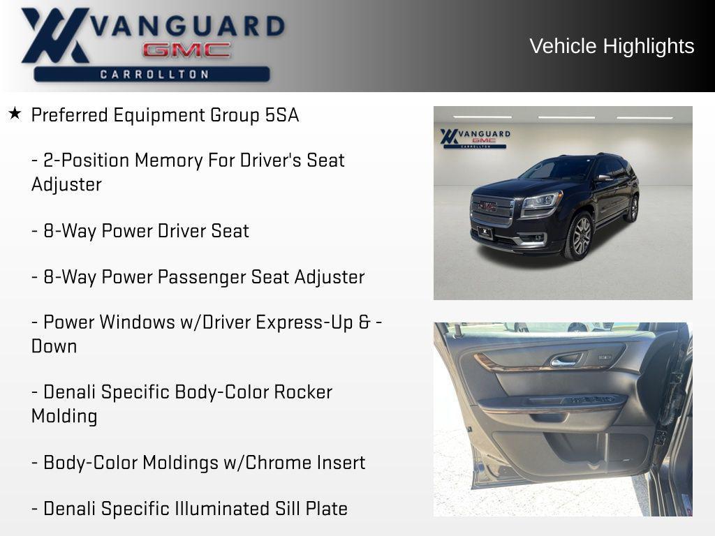 used 2014 GMC Acadia car, priced at $8,834