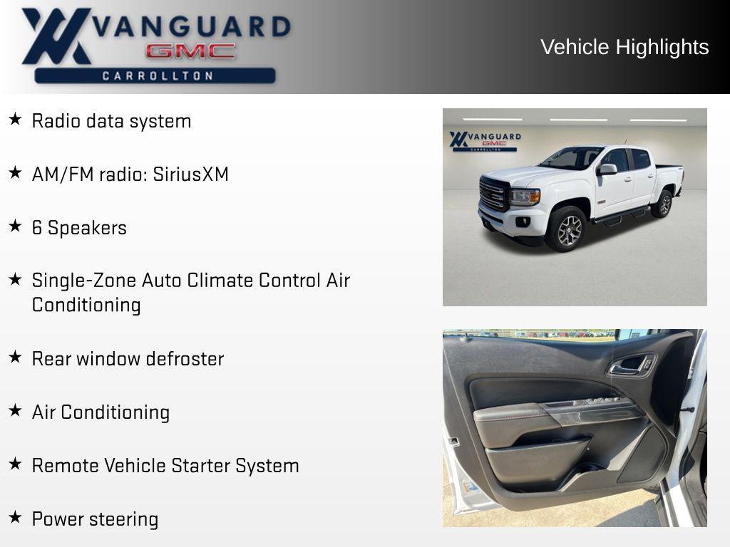 used 2017 GMC Canyon car, priced at $22,998